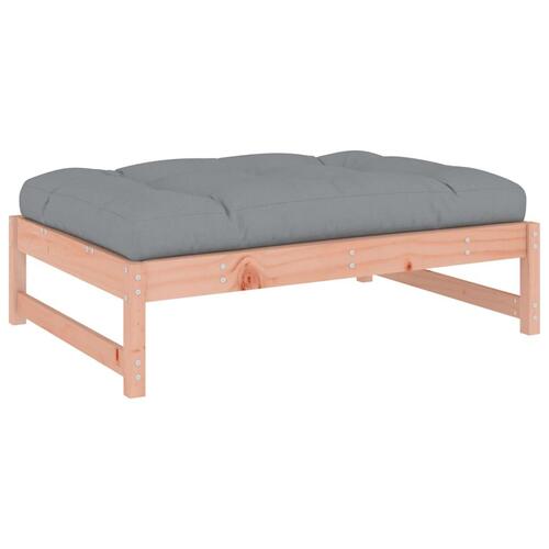 Udendørs fodskammel 120x80 cm massivt douglasgran