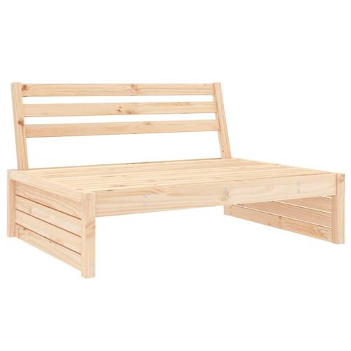 Midtermodul til sofa 120x80 cm massivt fyrretræ