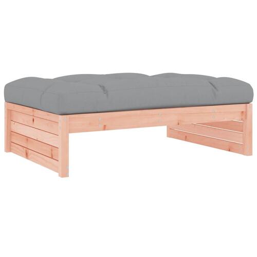 Udendørs fodskammel 120x80 cm massivt douglasgran