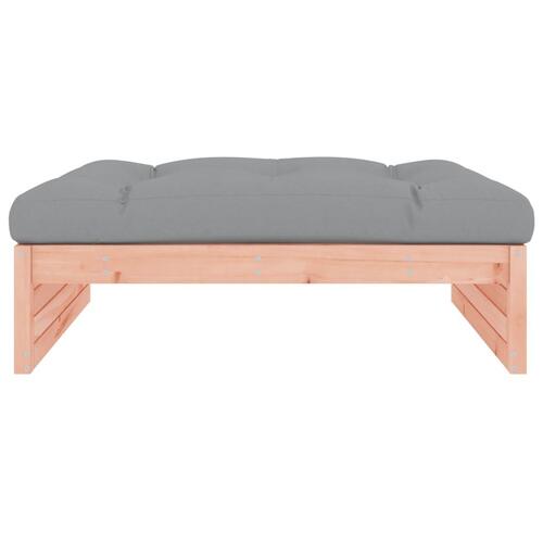 Udendørs fodskammel 120x80 cm massivt douglasgran