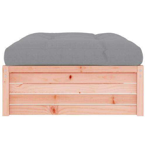 Udendørs fodskammel 120x80 cm massivt douglasgran
