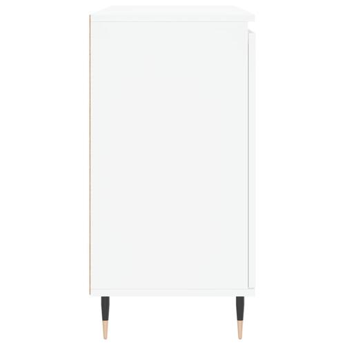 Skænk 104x35x70 cm konstrueret træ hvid