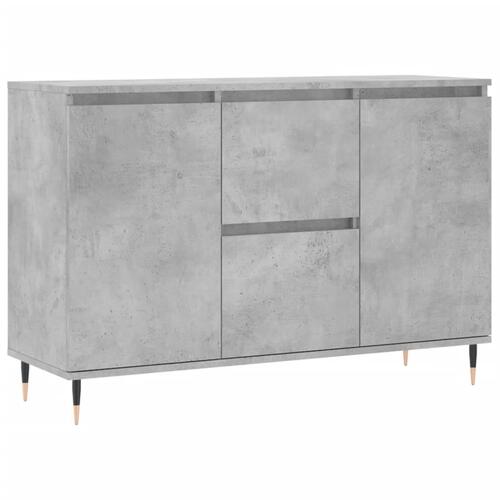 Skænk 104x35x70 cm konstrueret træ betongrå