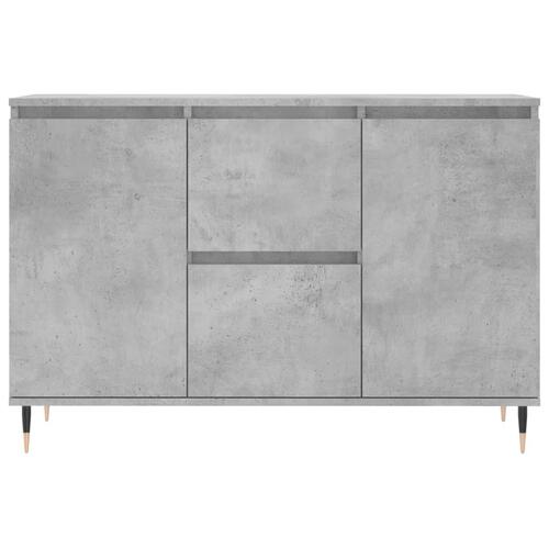 Skænk 104x35x70 cm konstrueret træ betongrå