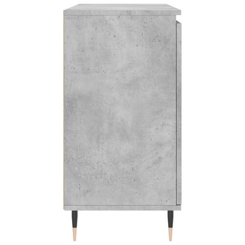 Skænk 104x35x70 cm konstrueret træ betongrå