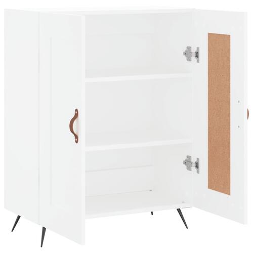 Skænk 69,5x34x90 cm konstrueret træ hvid