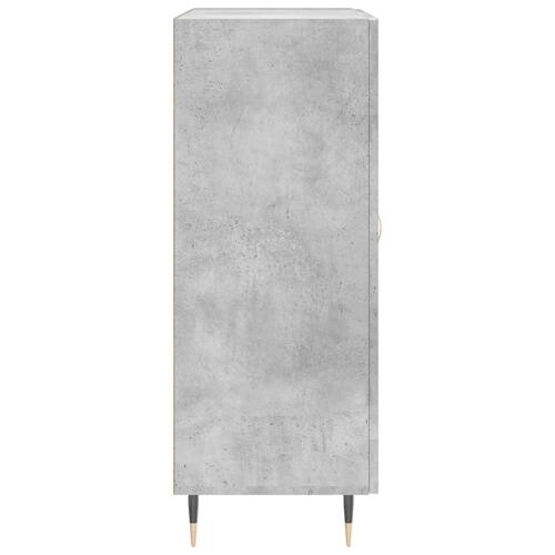 Skænk 69,5x34x90 cm konstrueret træ betongrå