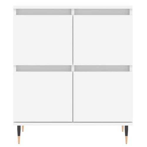 Skænk 60x35x70 cm konstrueret træ hvid