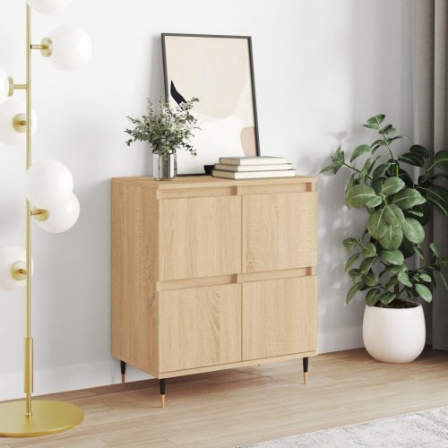 Skænk 60×35×70 cm i konstrueret træ - sonoma-eg