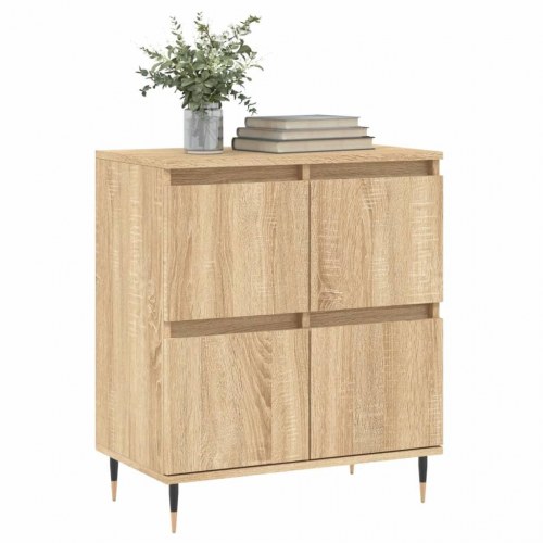 Skænk 60×35×70 cm i konstrueret træ - sonoma-eg