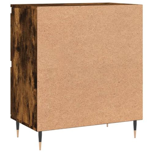 Skænk 60x35x70 cm konstrueret træ røget egetræsfarve