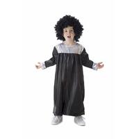 Kostume til børn Gospel Sølvfarvet Sort (1 Dele) 3-5 år