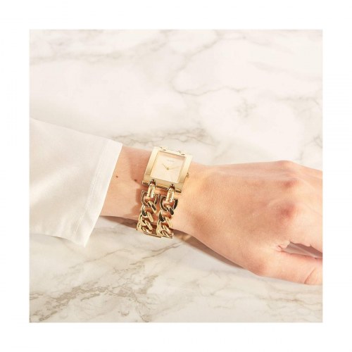 Guess dameur W1117L2 - armbåndsur i guldlook, Ø 39 mm