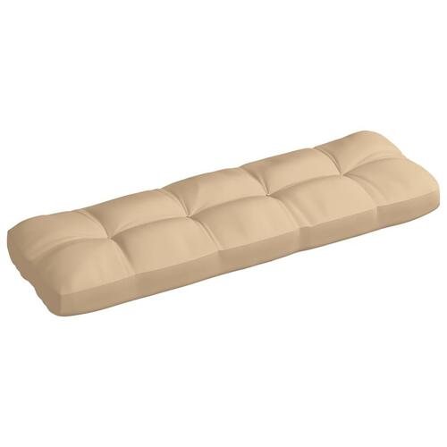 Hynde til pallesofa 120x40x10 cm beige (OUTLET A)