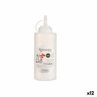 Glas til dressing Gennemsigtig Plastik 400 ml (12 enheder)