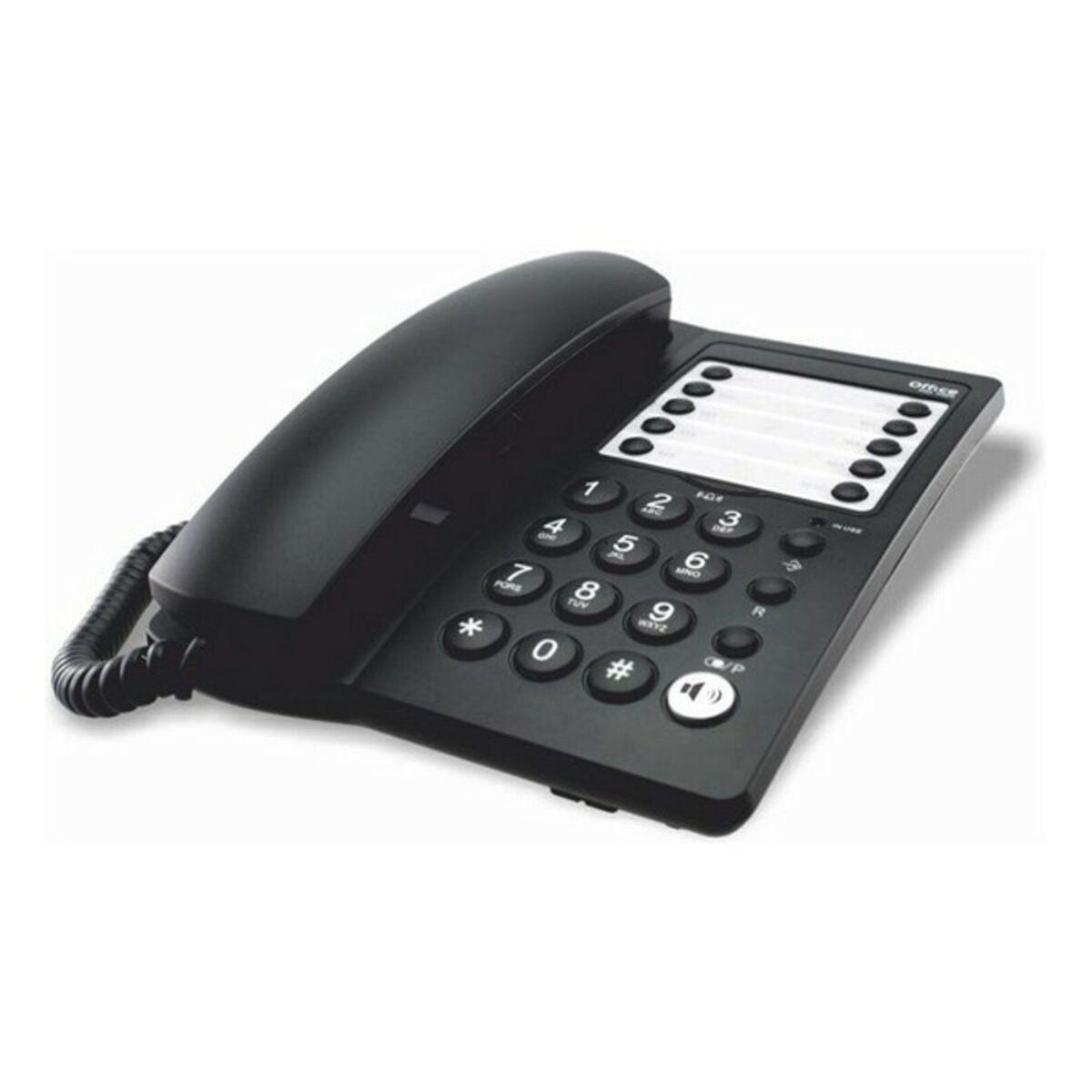 Haeger HG-1020 fastnettelefon - håndfri, 10 hukommelser, sort