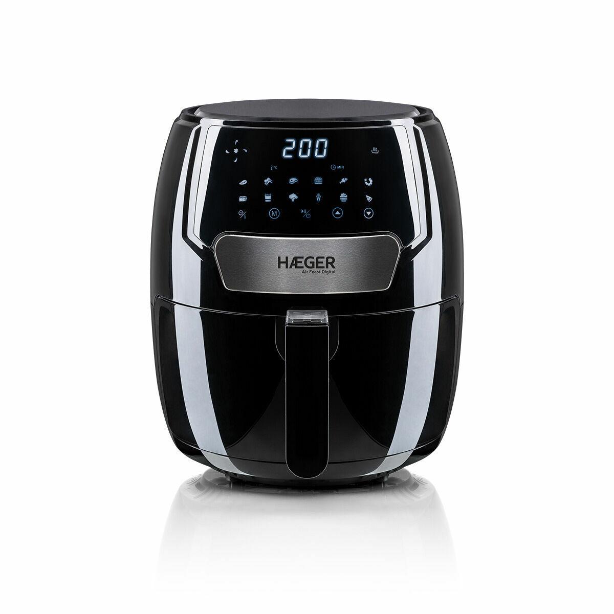 Airfryer Haeger AF-D37.003A Sort 1500 W 3,7 L