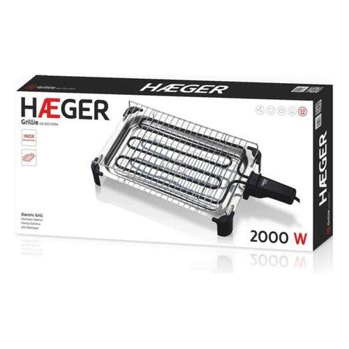 Mikrobølgeovn med Grill Haeger GR-200.006A Sort 2000 W