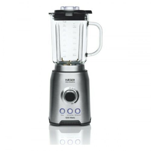 Haeger kop-blender 1200 W - 1,75 l glas, isknusning