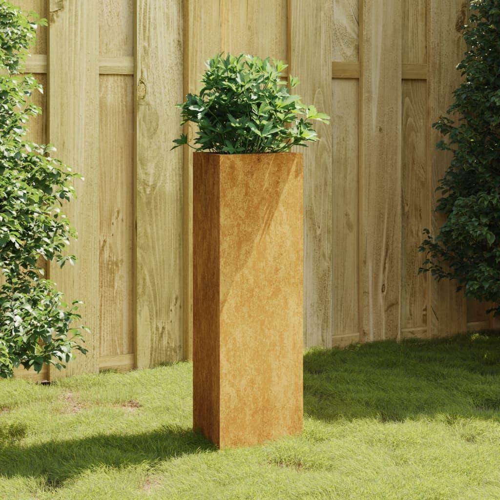 Plantekrukke 30x26x75 cm cortenstål