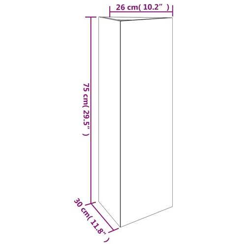 Plantekrukke 30x26x75 cm cortenstål