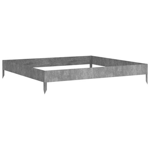 Højbed 100x100x18,5 cm cortenstål