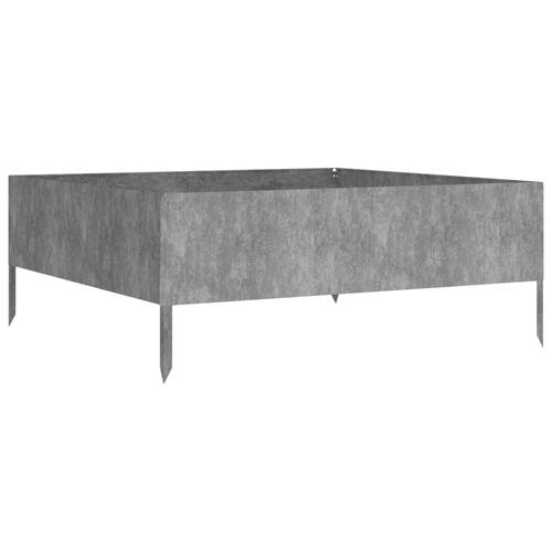 Højbed 100x100x41 cm cortenstål