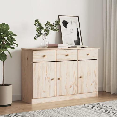 Skænk ALTA 112x35x73 cm massivt fyrretræ