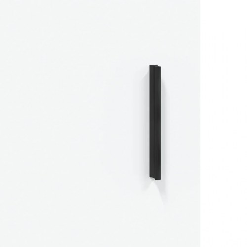 Højskab 69,5x34x180 cm konstrueret træ hvid