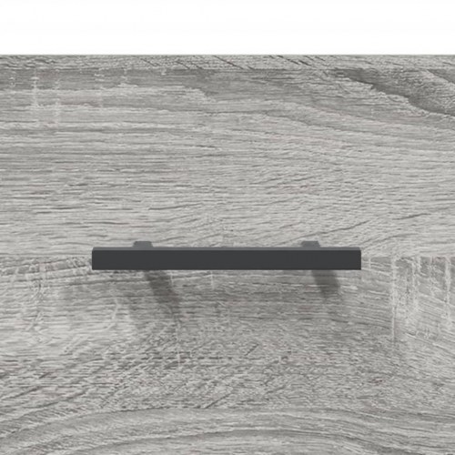 Højskab/skænk 69,5×34×180 cm i konstrueret træ - grå sonoma-eg