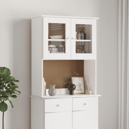 Skabstop til skænk ALTA 77 x 30 x 92 cm - hvid