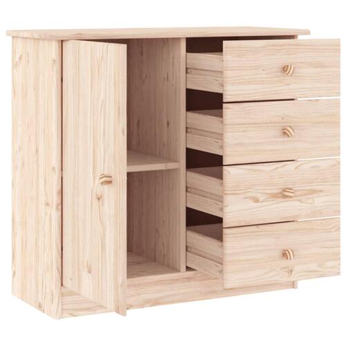 Skænk ALTA 77x35x73 cm massivt fyrretræ