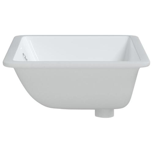 Badeværelsesvask 52x38,5x19,5 cm rektangulær keramisk hvid
