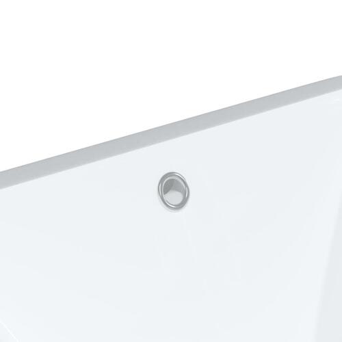 Badeværelsesvask 52x38,5x19,5 cm rektangulær keramisk hvid