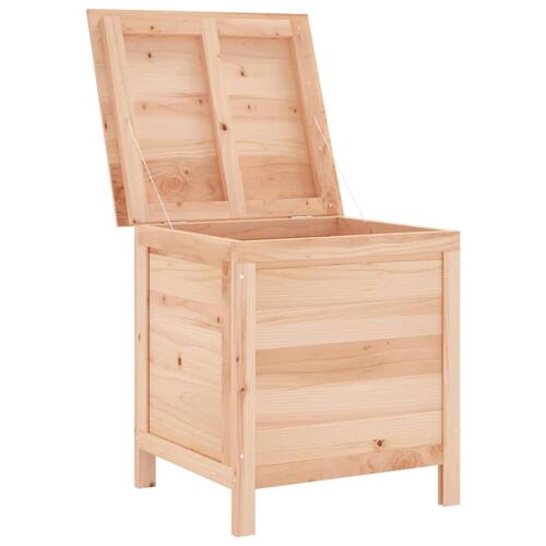 Opbevaringsboks til haven 50x49x56,5 cm massivt grantræ