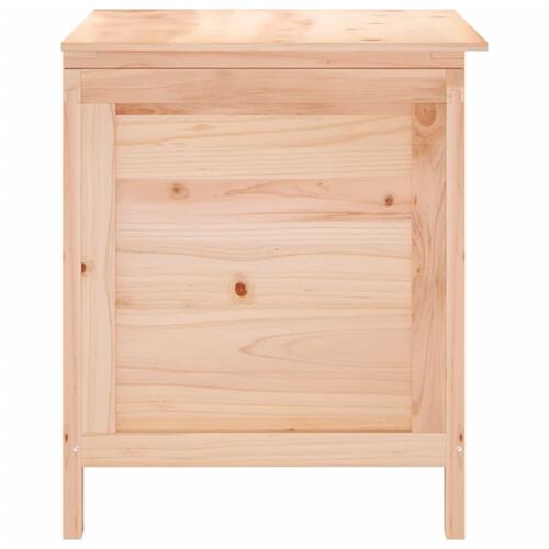 Opbevaringsboks til haven 50x49x56,5 cm massivt grantræ