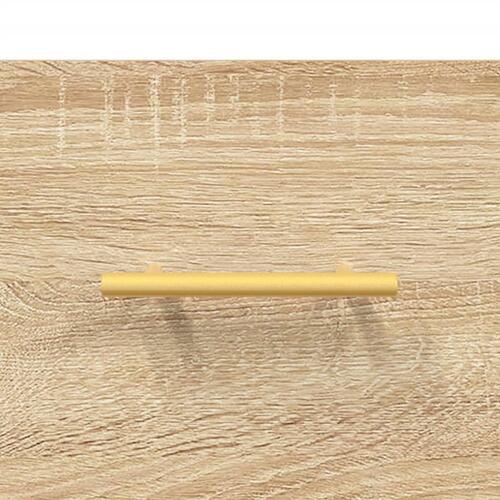 Sofaborde 2 stk. 50x50x40 cm konstrueret træ sonoma-eg