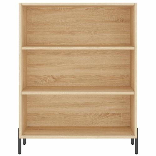 Højskab 69,5x34x180 cm konstrueret træ sonoma-eg