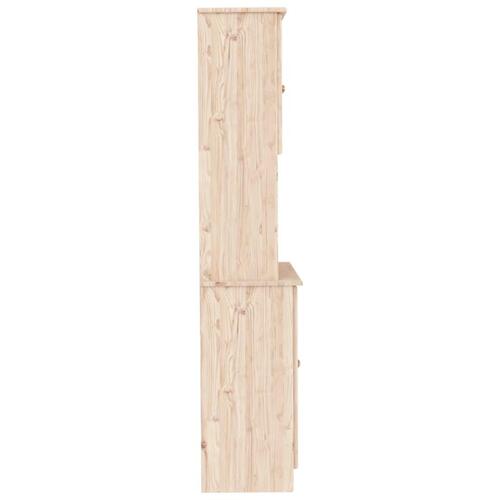 Skænk ALTA 77x35x165 cm massivt fyrretræ