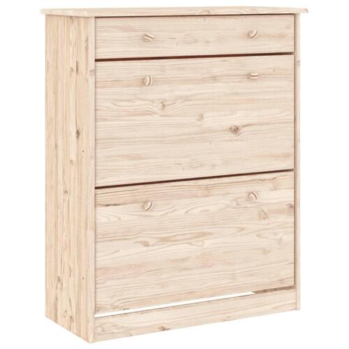 Højskab ALTA 77x35x188 cm massivt fyrretræ
