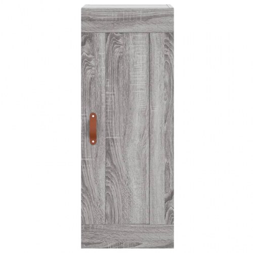 Højskab 34,5×34×180 cm i konstrueret træ - grå sonoma-eg