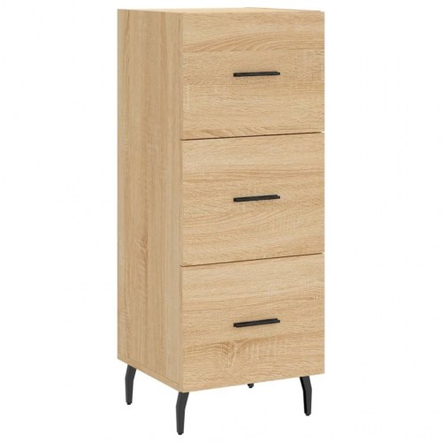 Højskab 34,5×34×180 cm i konstrueret træ - sonoma-eg