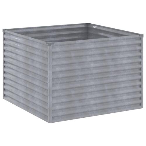 Højbed 100x100x69 cm cortenstål