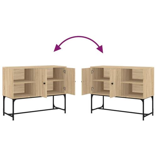 Skænk 100x40x79,5 cm konstrueret træ sonoma-eg