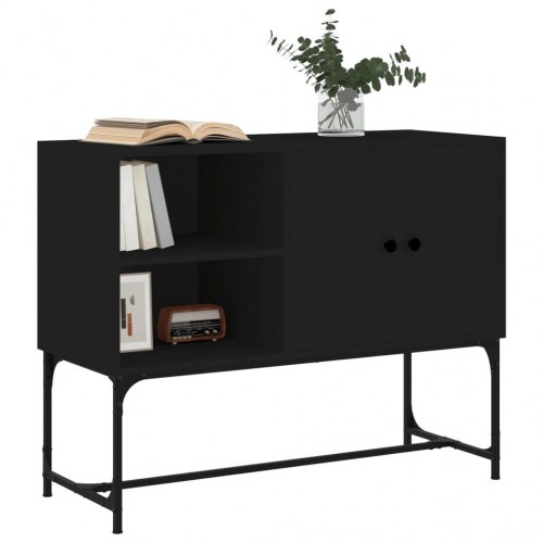 Skænk 100x40x79,5 cm konstrueret træ sort