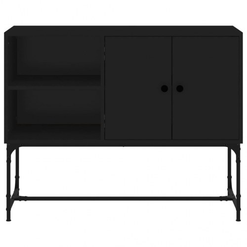 Skænk 100x40x79,5 cm konstrueret træ sort
