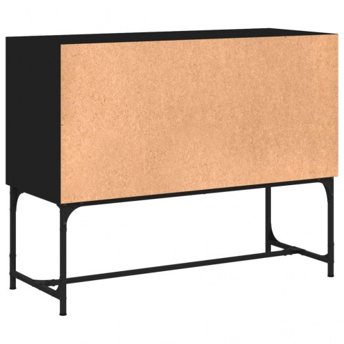 Skænk 100x40x79,5 cm konstrueret træ sort