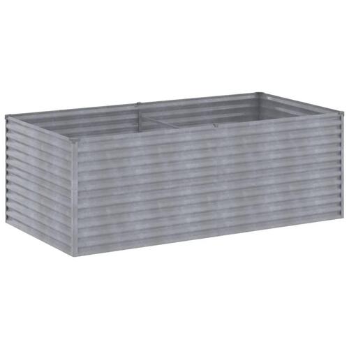 Højbed 196x100x69 cm cortenstål