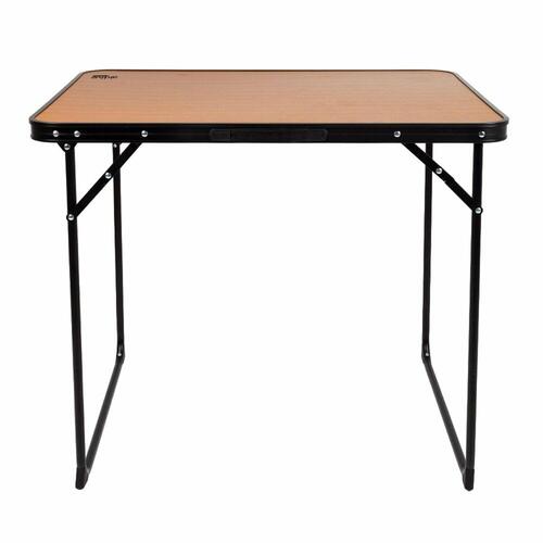 Sammenklappeligt bord Aktive Camping Bambus 80 x 67 x 60 cm