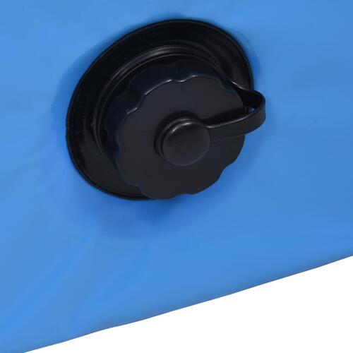 Foldbart hundebassin 80 x 20 cm PVC blå